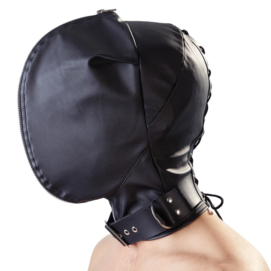 Imitatie Leder Dubbel Masker Van Fetish Collection 6 Imitatie Leder Dubbel Masker Van Fetish Collection - Afbeelding 6