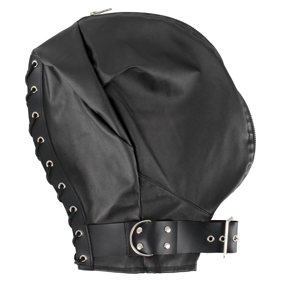 Imitatie Leder Dubbel Masker Van Fetish Collection 8 Imitatie Leder Dubbel Masker Van Fetish Collection - Afbeelding 8