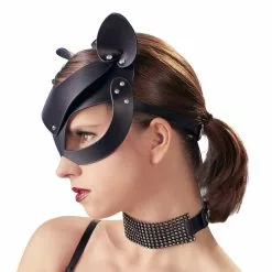Strass Kattenmasker Van Bad Kitty -Fetisj Mode Accessoires Winkel or 24927251001 03 2