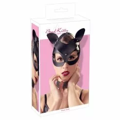 Strass Kattenmasker Van Bad Kitty -Fetisj Mode Accessoires Winkel or 24927251001 06 2