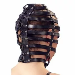 Hoofdmasker 'Cage' Van Bad Kitty -Fetisj Mode Accessoires Winkel or 24927331001 04