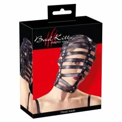 Hoofdmasker 'Cage' Van Bad Kitty -Fetisj Mode Accessoires Winkel or 24927331001 06