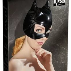 Lak Kattenmasker Van Black Level -Fetisj Mode Accessoires Winkel or 28701181101 cat mask vinyl s l 28500 1