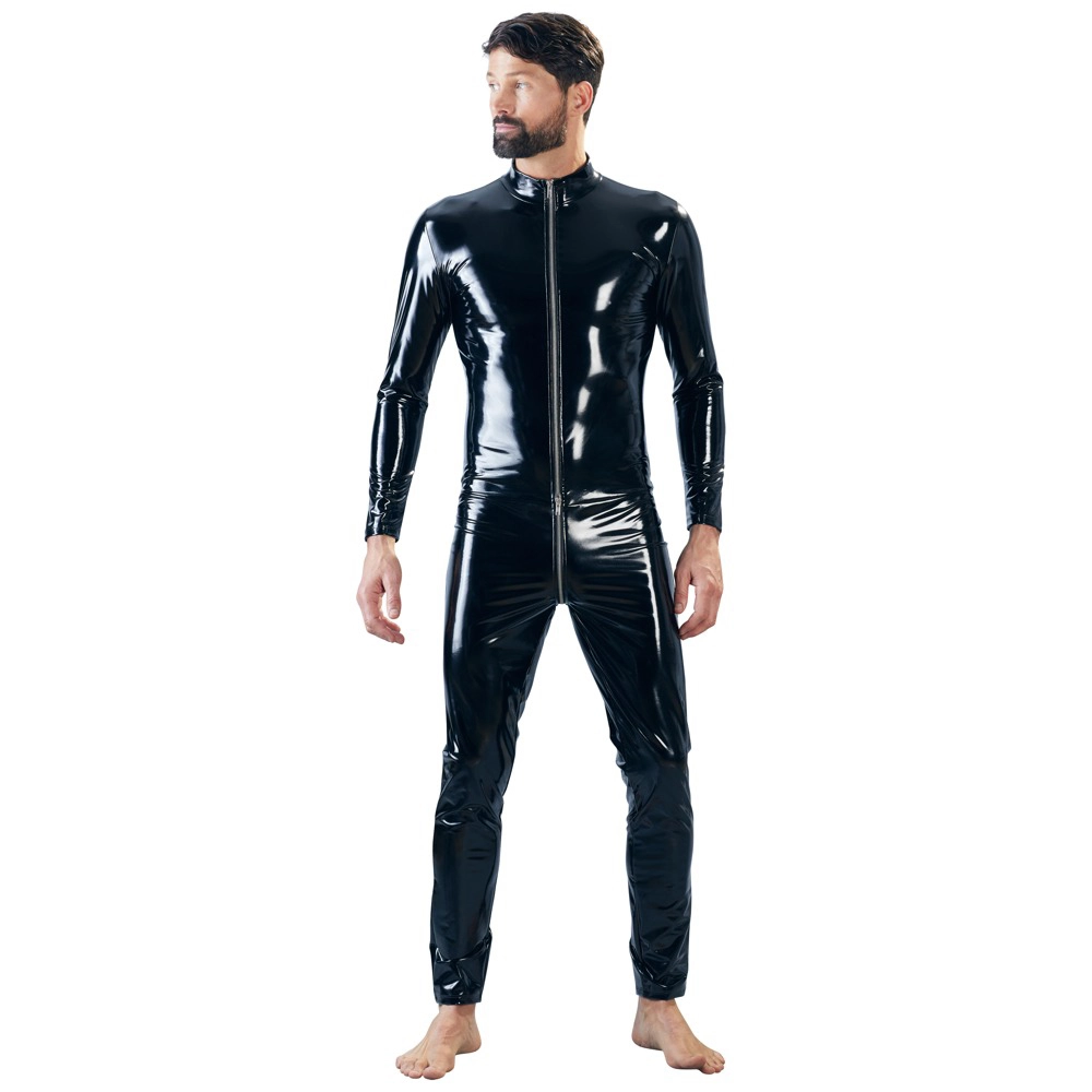 Men's Vinyl Catsuit By Black Level 1 Men's Vinyl Catsuit By Black Level