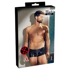 Heren Lakshorts Van Black Level -Fetisj Mode Accessoires Winkel or 2890488 03 1