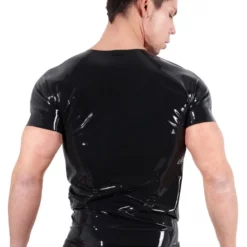 Late-X Fetish Wear Unisex Zwart Latex Shirt Van LATE-X -Fetisj Mode Accessoires Winkel or 2910020 latex shirt sizes s xxl 26947 1