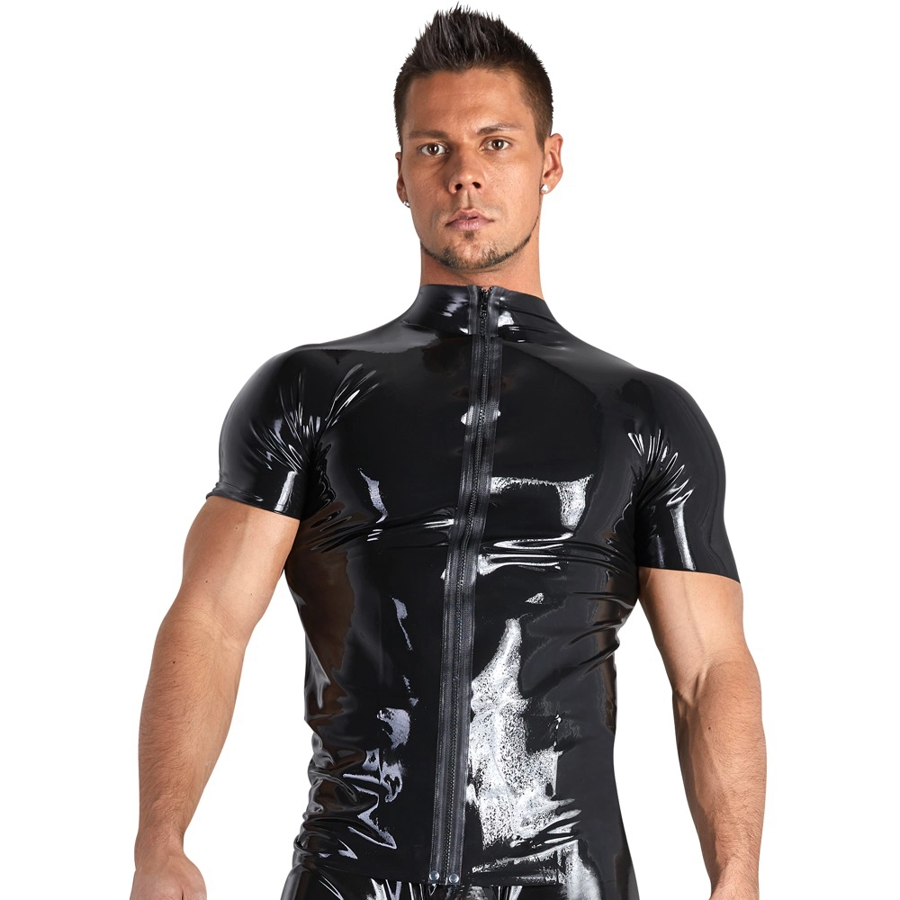 Late-X Fetish Wear Latex Shirt Met Rits Van Late-X 1 Late-X Fetish Wear Latex Shirt Met Rits Van Late-X
