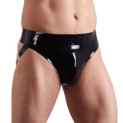 Late-X Fetish Wear Latex Jockstrap Van Late X 