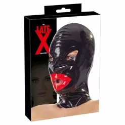 Late-X Fetish Wear Latex Lips Masker Van Late-X -Fetisj Mode Accessoires Winkel or 29202981001 05 2