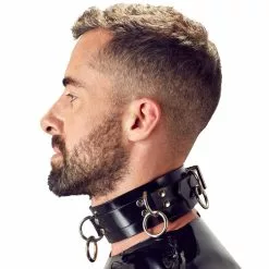 Late-X Fetish Wear Latex Halsband Van LATE-X -Fetisj Mode Accessoires Winkel or 2930021 05 1