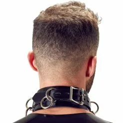 Late-X Fetish Wear Latex Halsband Van LATE-X -Fetisj Mode Accessoires Winkel or 2930021 06 1