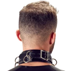 Late-X Fetish Wear Latex Halsband Van LATE-X -Fetisj Mode Accessoires Winkel or 2930021 06