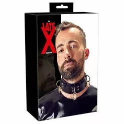 Late-X Fetish Wear Latex Halsband Van LATE-X -Fetisj Mode Accessoires Winkel or 2930021 07 2