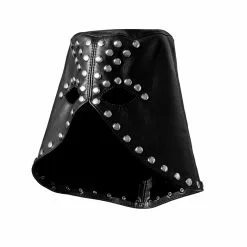 Saxos BDSM Toys Lederen Beulskap Met Studs Van Saxos