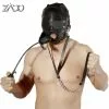 Zado Leather Fashion Lederen Hoofdmasker Met Gag Van ZADO Leather Creations
