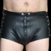 Saxos BDSM Toys Leder Heren Hotpants Van Saxos