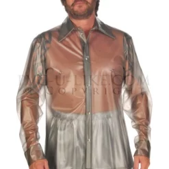 PVC Heren Shirt Van PVC-U-Like -Fetisj Mode Accessoires Winkel pul to16 3xl gent s shirt size 3xl 24949 2