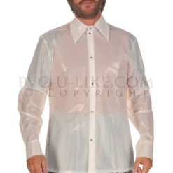 PVC Heren Shirt Van PVC-U-Like -Fetisj Mode Accessoires Winkel pul to16 3xl gent s shirt size 3xl 24950 1