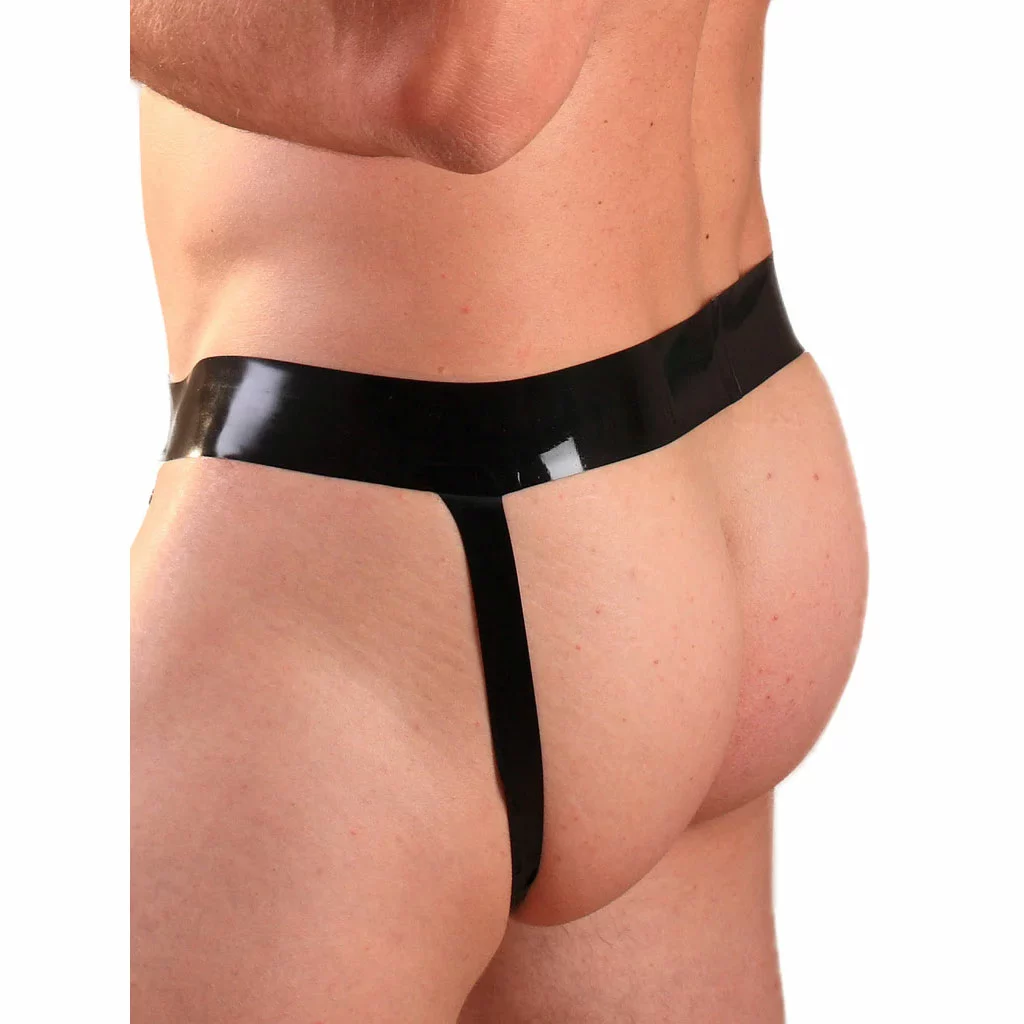 Honour Fetish Wear Latex Jock Met Ritssluiting En Strepen Van Honour 5 Honour Fetish Wear Latex Jock Met Ritssluiting En Strepen Van Honour - Afbeelding 5