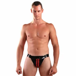 Honour Fetish Wear Latex Jock Met Ritssluiting En Strepen Van Honour 11 Honour Fetish Wear Latex Jock Met Ritssluiting En Strepen Van Honour -Fetisj Mode Accessoires Winkel red4