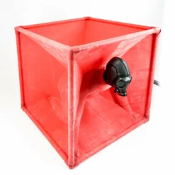 Latex Vacuum Kubus Van Rubber Shock 16 Latex Vacuum Kubus Van Rubber Shock -Fetisj Mode Accessoires Winkel rubber shock latex vakuum cube vakuum zelt mit aluminium rohren 100 cm x 100 cm x 100 cm bondage bdsm sm rollenspiele lack leder latex rot 2