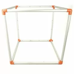 Latex Vacuum Kubus Van Rubber Shock -Fetisj Mode Accessoires Winkel rubber shock latex vakuum cube vakuum zelt mit aluminium rohren 100 cm x 100 cm x 100 cm bondage bdsm sm rollenspiele lack leder latex rot 3 1