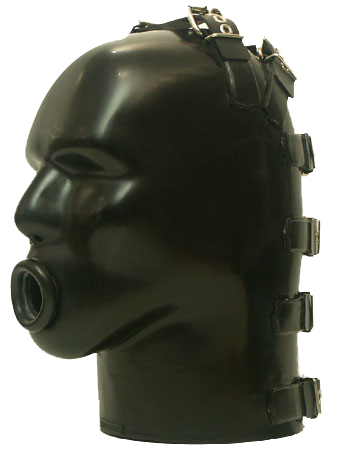 Studio Gum Zware Rubber Latex Helm M4B-r -Fetisj Mode Accessoires Winkel sg m4b r heavy rubber latex helm m4b r 7195 1