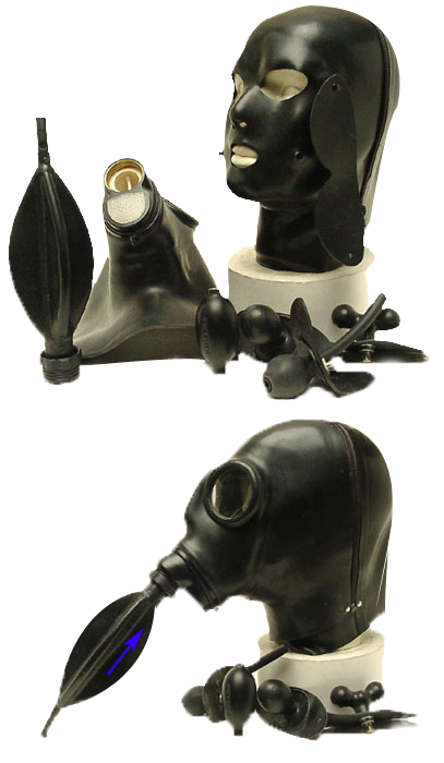 Multifunctioneel Latexmasker MFM10 Van Studio Gum 1 Multifunctioneel Latexmasker MFM10 Van Studio Gum