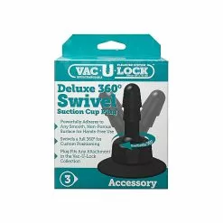 Kink Vac-U-Lock By Doc Johnson Bij Mince.NL Deluxe 360 Swivel - Vac-u-lock Butt Plug Met Zuignap -Fetisj Mode Accessoires Winkel showpicture 7