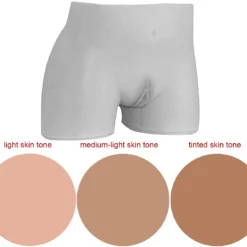 Hansamu Transseksuele Volledige Siliconen Vagina Broek Met Vagina Katheter Sleeve -Fetisj Mode Accessoires Winkel silicon vagina briefs colors 2