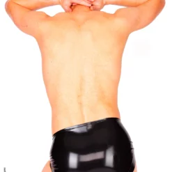 Klassieke Herenslip Van Latexa Van Hoogwaardig Rubber Van Latexa -Fetisj Mode Accessoires Winkel slip 1104 back