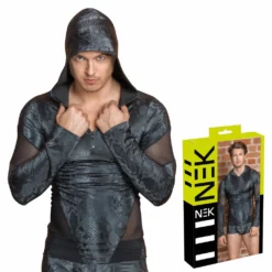 Snake Skin Pattern Shirt By NEK