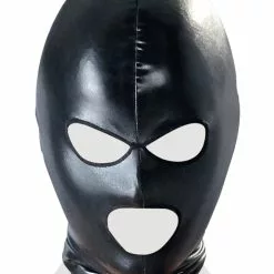 Zwart Wetlook Masker Van Bad Kitty -Fetisj Mode Accessoires Winkel spandex mask 24919311001 a 1