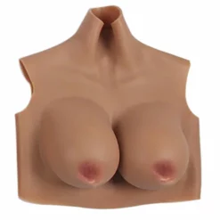 Hansamu Crossdressers Silicone Breast Forms - Pull-On Vest Style -Fetisj Mode Accessoires Winkel tinted