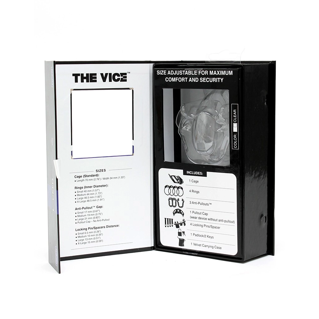 Rimba THE VICE Chastity Device STANDARD - PINK 8 Rimba THE VICE Chastity Device STANDARD - PINK - Afbeelding 8