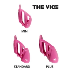 Rimba THE VICE Chastity Device PLUS - PINK -Fetisj Mode Accessoires Winkel vicePinkParts 04 1