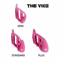 Rimba THE VICE Chastity Device MINI - PINK -Fetisj Mode Accessoires Winkel vicePinkParts 04 9