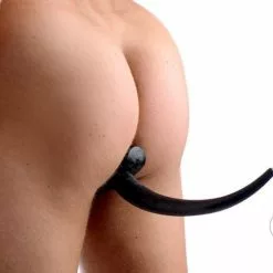 Master Series The Dog Tail Medical-grade Silicone Medium Butt Plug -Fetisj Mode Accessoires Winkel xr ad624a 3